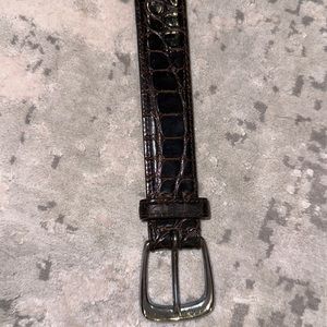 Ralph Lauren men’s genuine American alligator belt